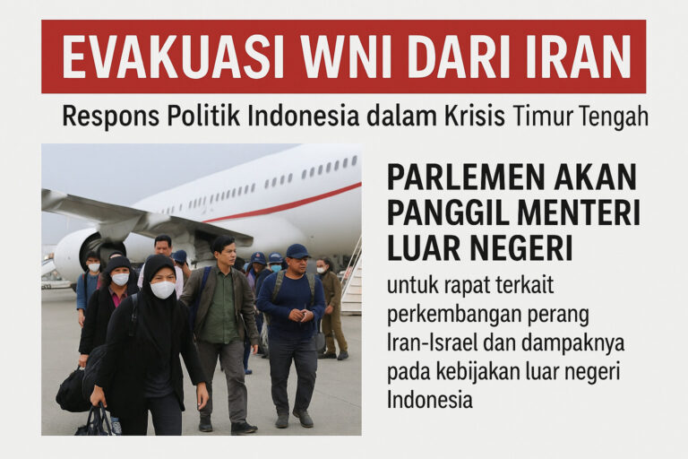 WNI dievakuasi dari Iran turun dari pesawat.